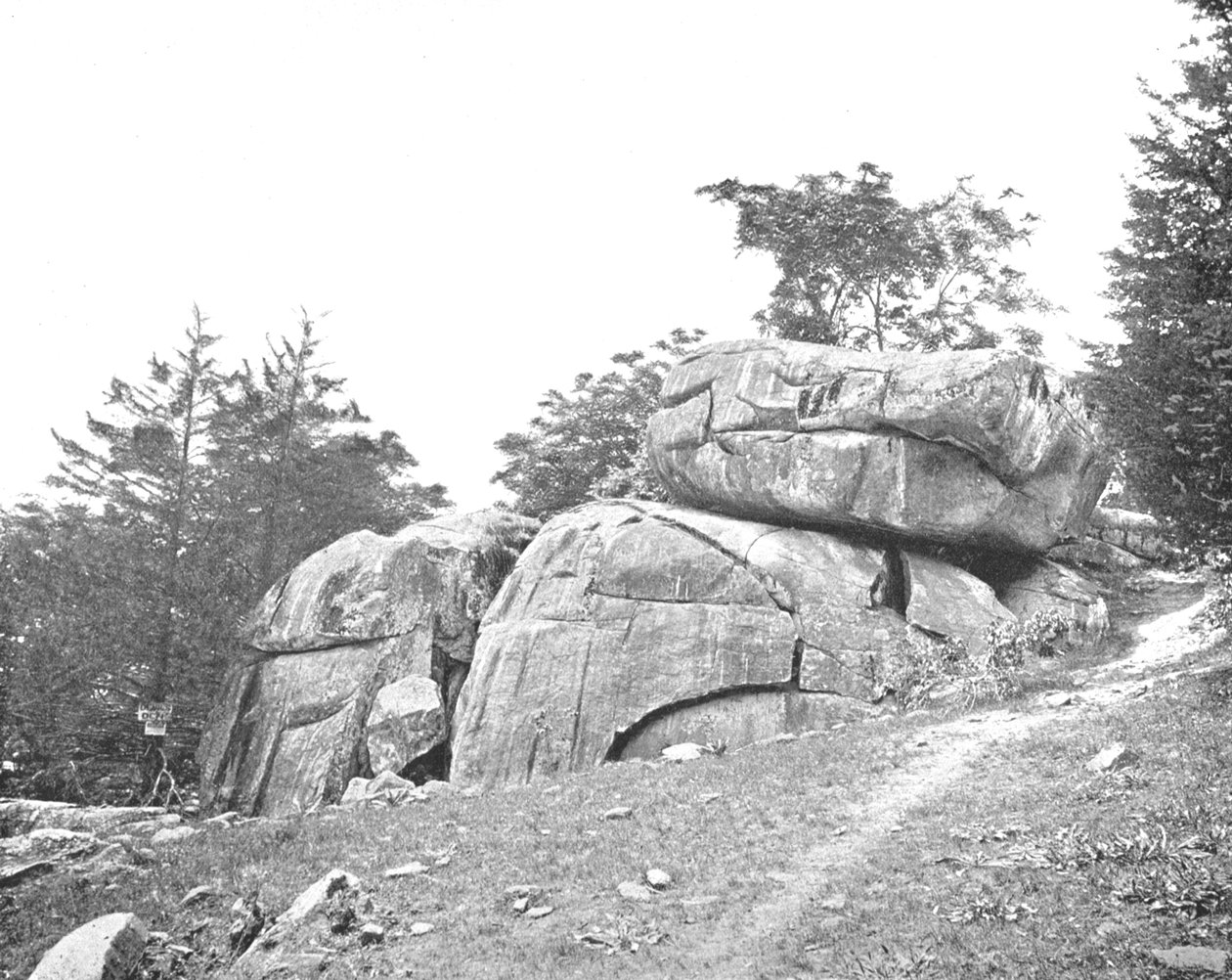 Devils Den ، Gettysburg ، بنسلفانيا ، الولايات المتحدة الأمريكية ، c1900. بواسطة غير معروف