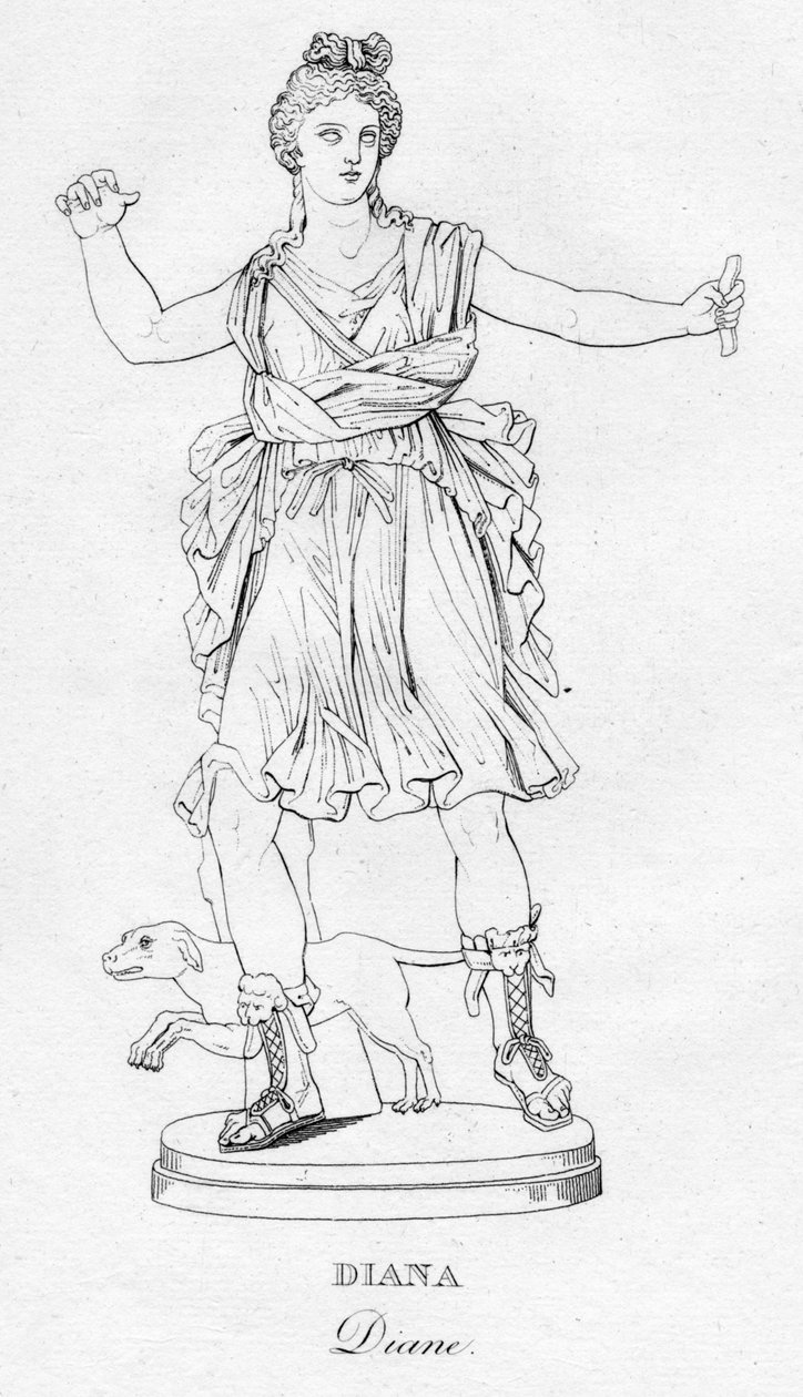 ديانا ديان ، c1850 بواسطة غير معروف
