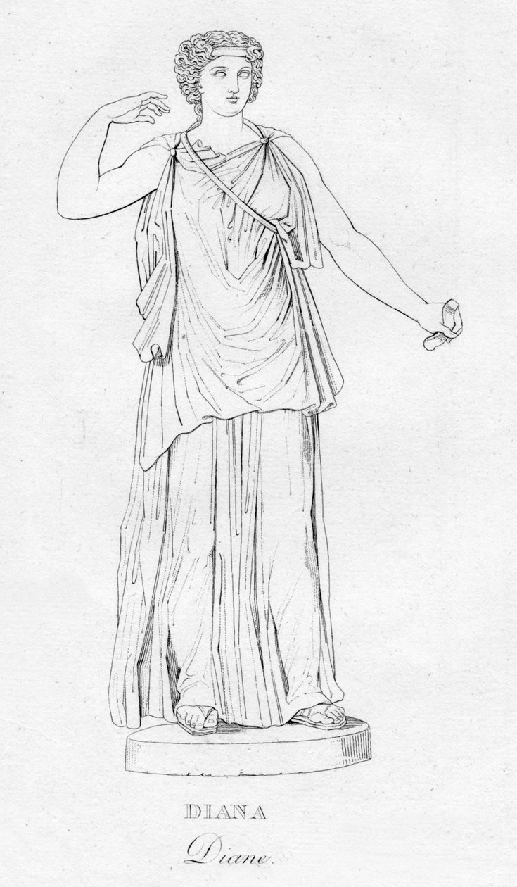ديانا ديان ، c1850 بواسطة غير معروف