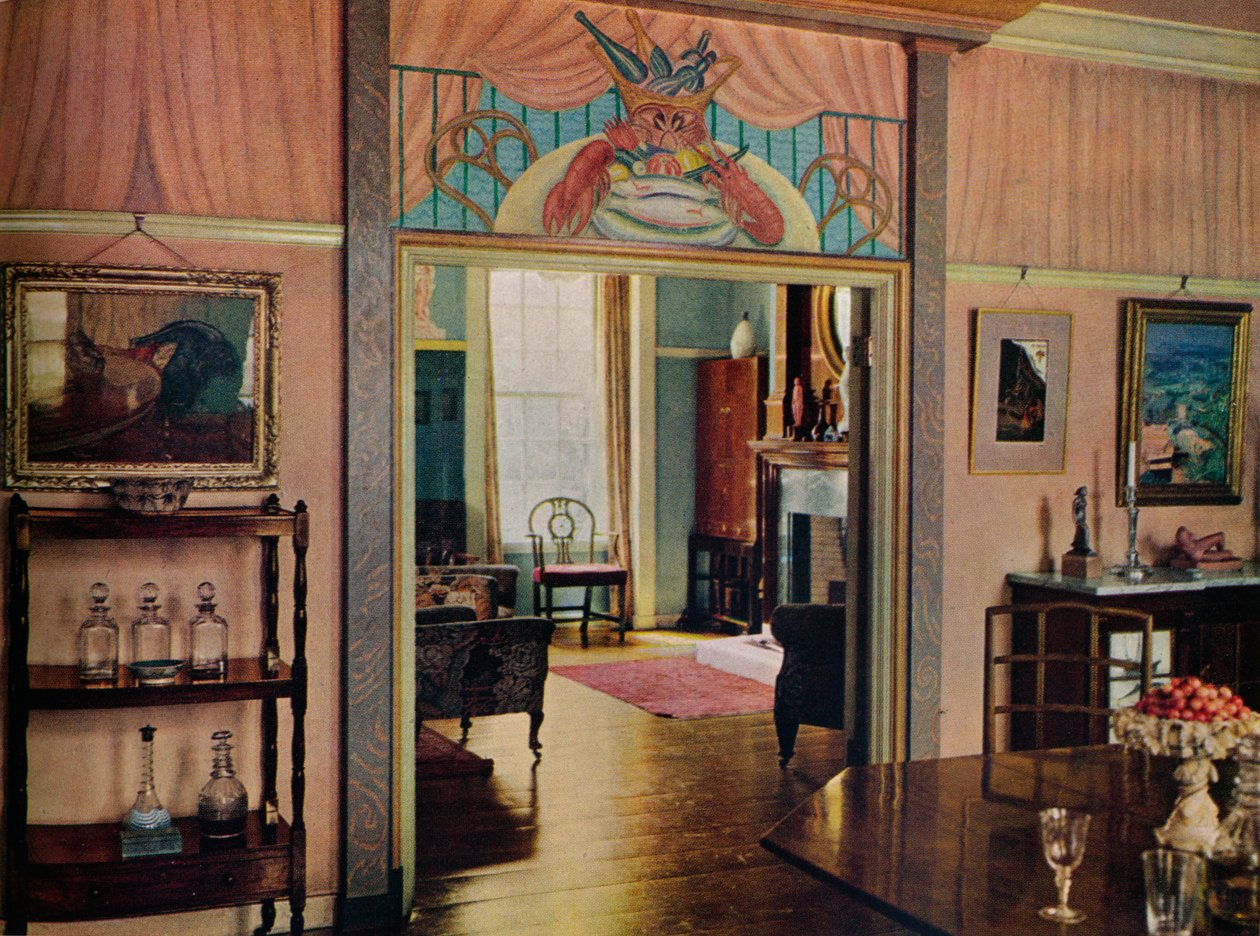 غرفة الطعام من تصميم C. Maresco Pearce ، 1941 بواسطة غير معروف