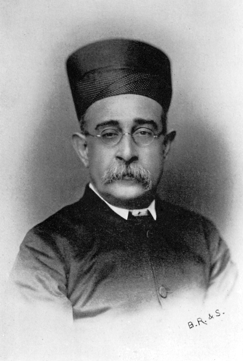 دينشو إدولجي واشا ، سياسي هندي بارسي ، 1902-1903 بواسطة غير معروف