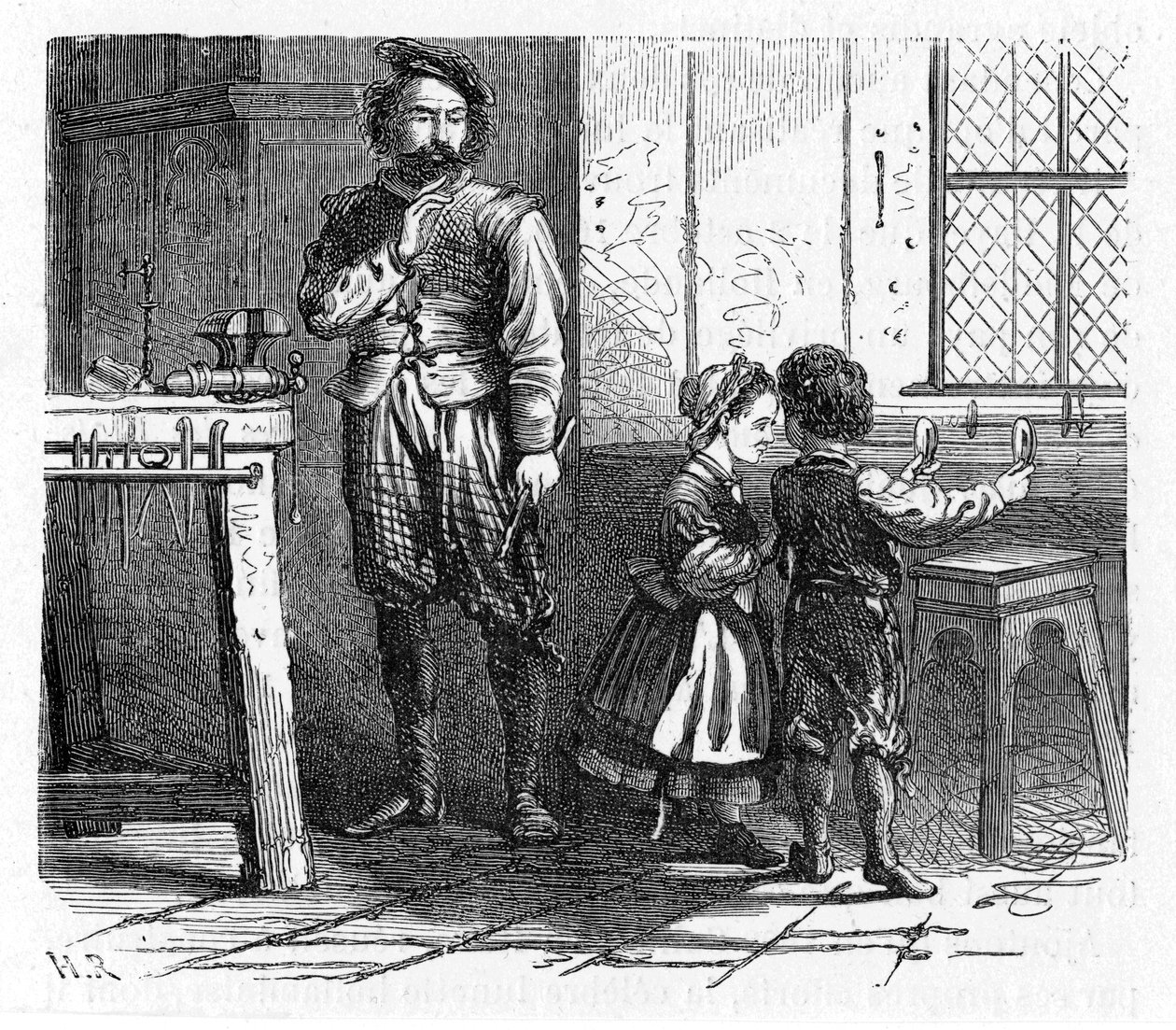 اكتشاف مبدأ التلسكوب ، القرن السابع عشر 1863 بواسطة غير معروف