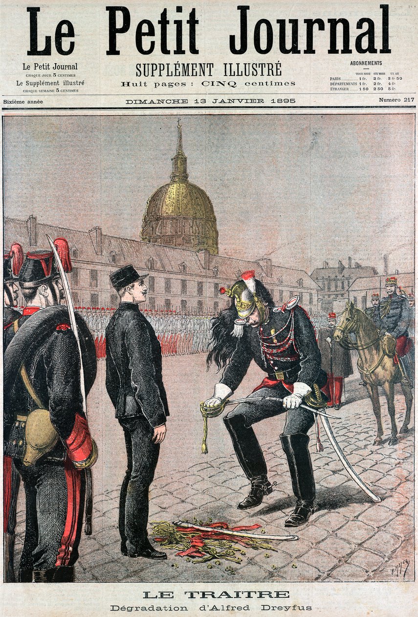 عار ألبرت دريفوس 1895 بواسطة غير معروف