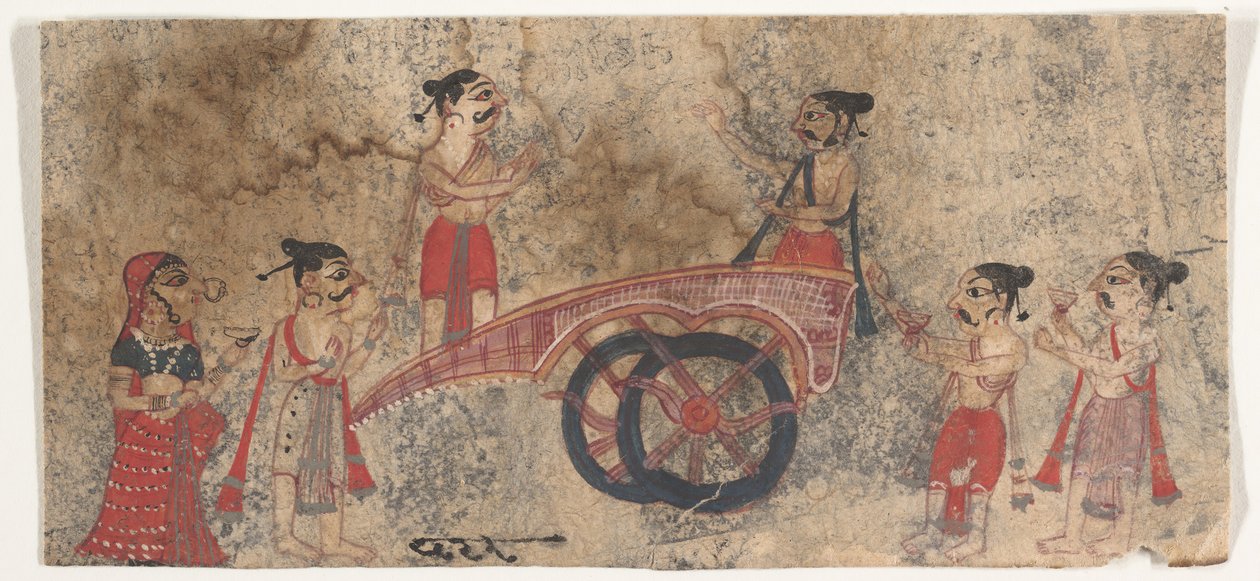 نزاعات على عربة ، 1650-60. بواسطة غير معروف