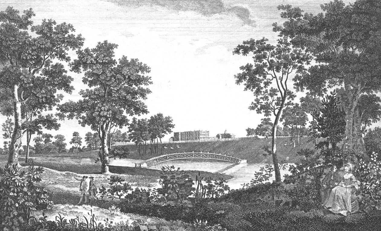 ديتشلي ، أوكسفوردشاير ، c1779 بواسطة غير معروف