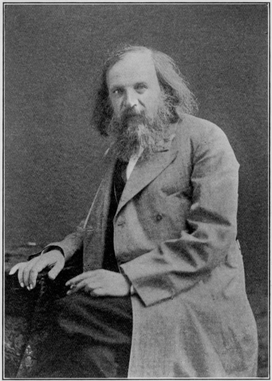 دميتيري إيفانوفيتش مندلييف 1834-1907 ، كيميائي روسي ، القرن التاسع عشر بواسطة غير معروف