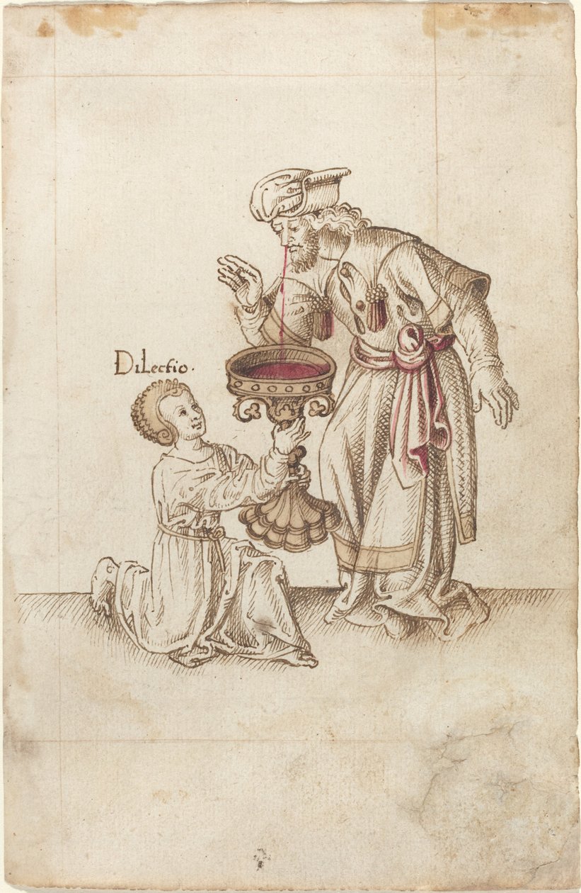 لا تجعل الماء على قصاصات الأظافر أو الشعر [fol. 30 الوجه] ، ج. 15121515. بواسطة غير معروف