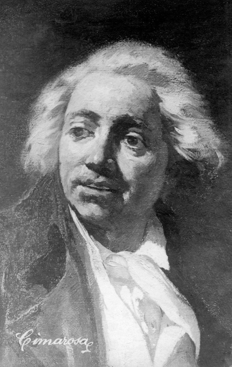 دومينيكو سيماروزا 1749-1801 ، ملحن إيطالي ، القرن العشرين بواسطة غير معروف