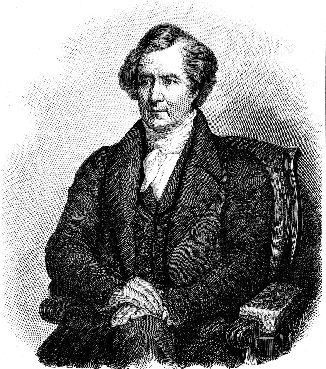 دومينيك فرانسوا جان أراجو 1786-1853 ، عالم الفلك والفيزيائي والسياسي الفرنسي بواسطة غير معروف