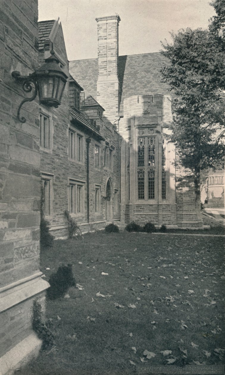 صالات النوم وصالات الطعام. جامعة برينستون ، نيو جيرسي ، c1922 بواسطة غير معروف