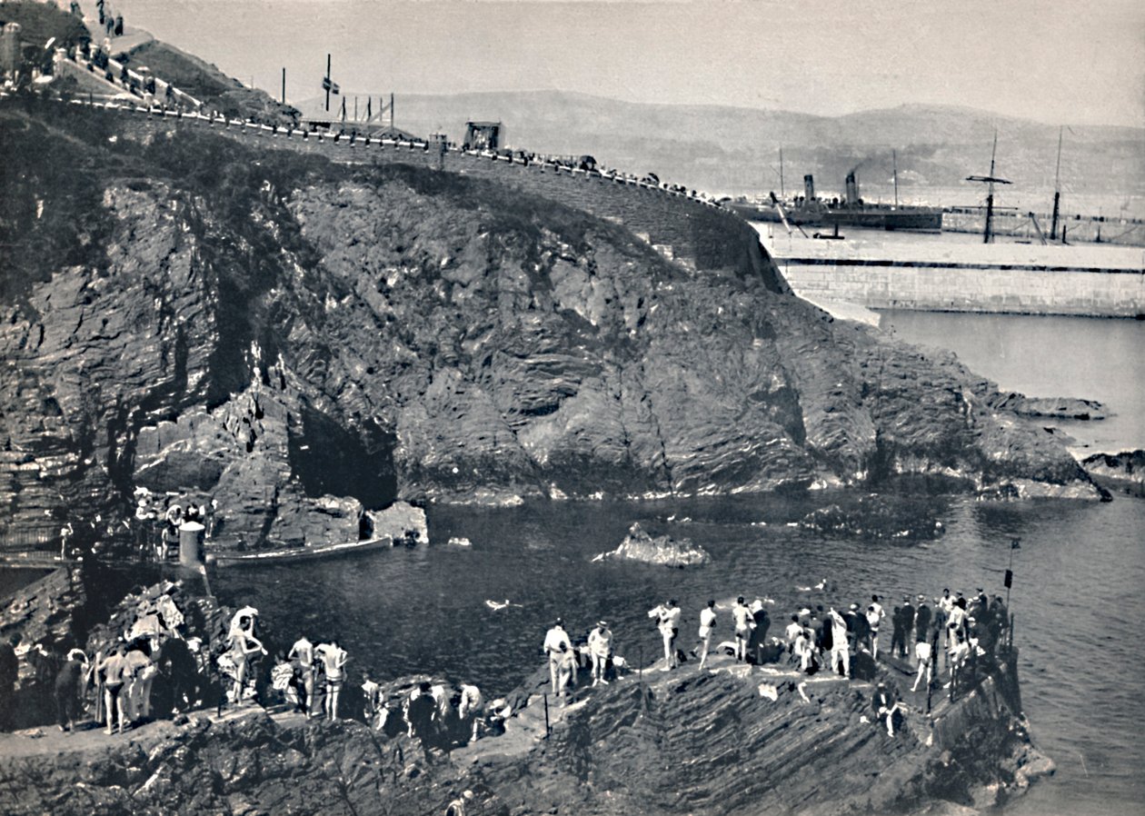 دوجلاس - مكان الاستحمام في بورت سكيليون ، 1895 بواسطة غير معروف