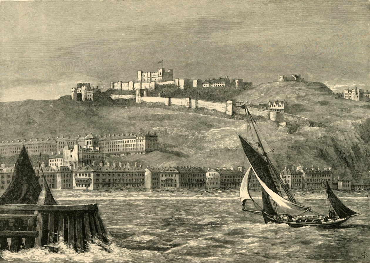 دوفر ، من البحر ، 1898. بواسطة غير معروف