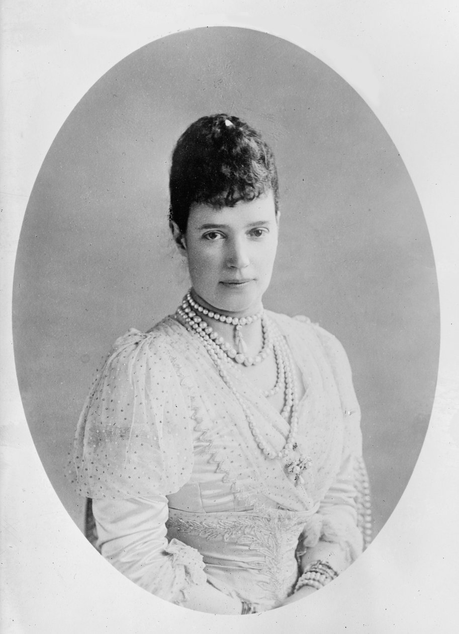 Dowager الإمبراطورة ماريا فيودوروفنا من روسيا ، 1911 بواسطة غير معروف