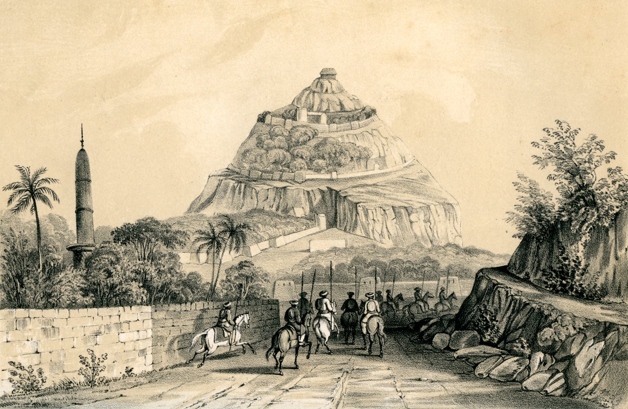 دولتاباد ، الهند ، 1847 بواسطة غير معروف