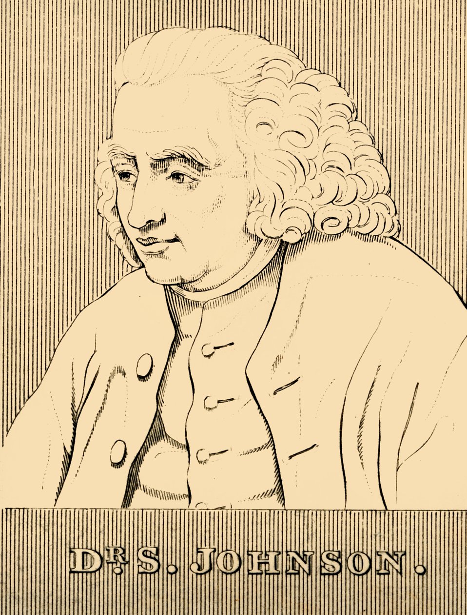 دكتور س. جونسون ، 1709-1784 ، 1830. بواسطة غير معروف