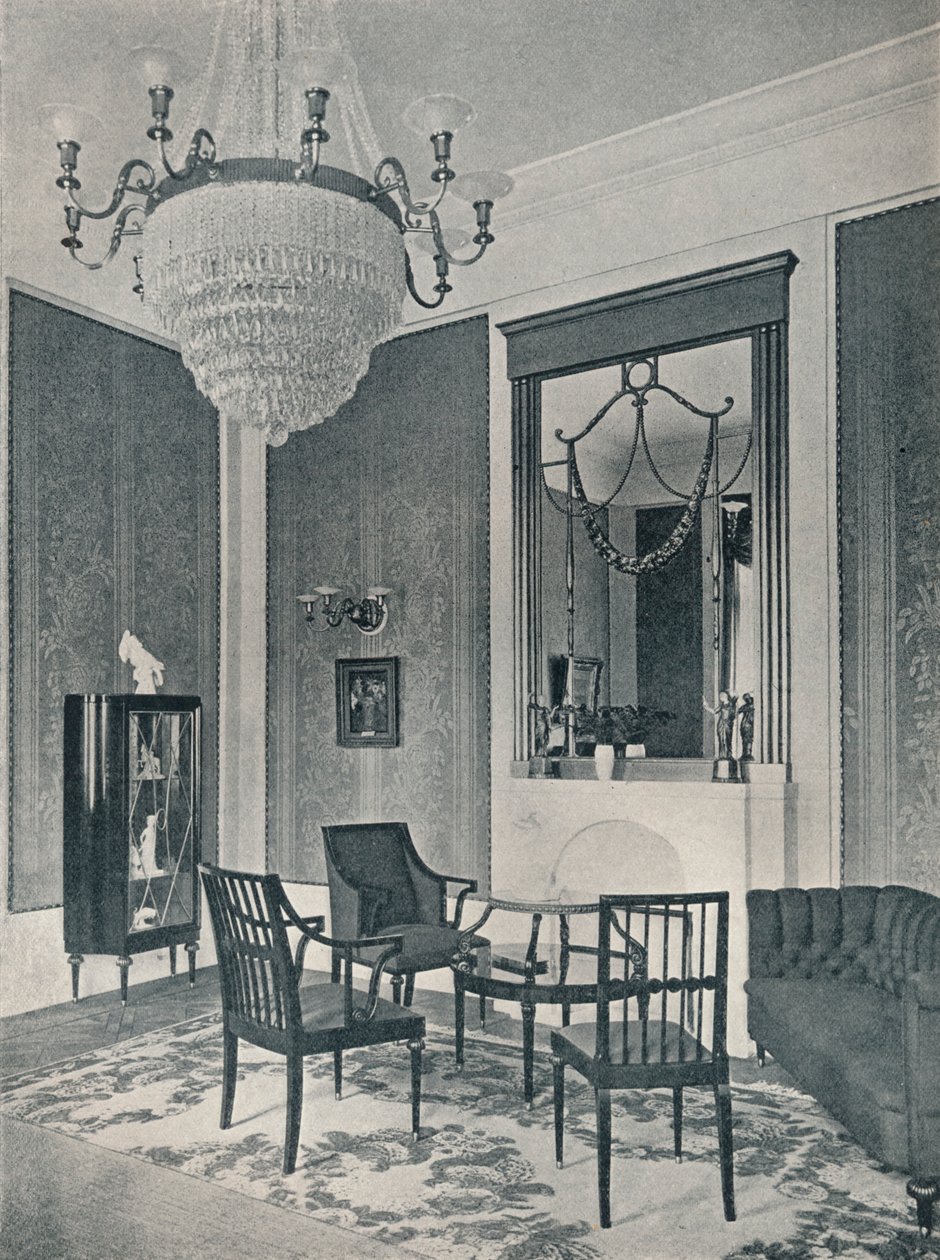 غرفة الرسم ، c1911 بواسطة غير معروف