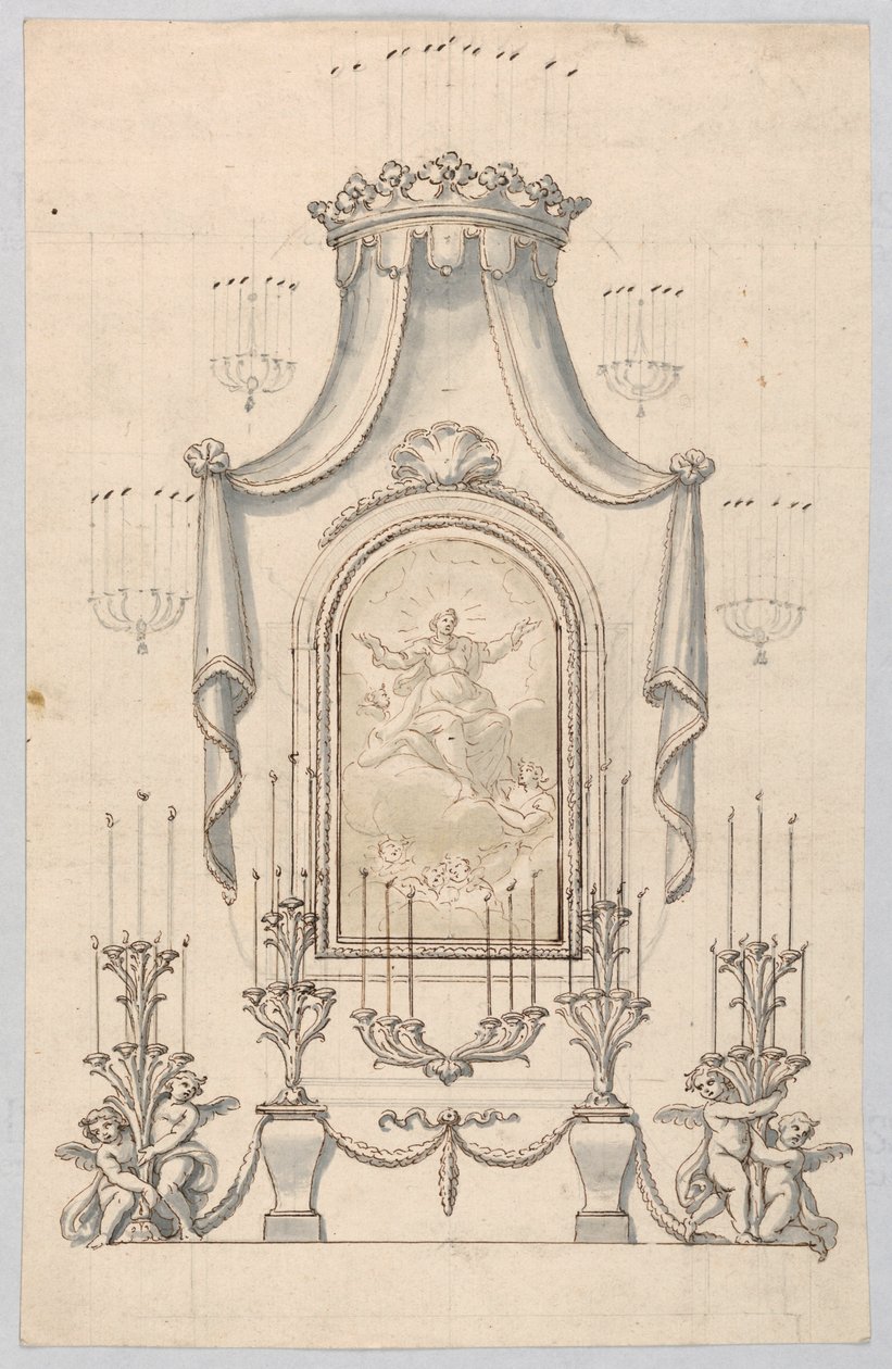 الرسم (إيطاليا) ، كاليفورنيا. 1775 بواسطة غير معروف