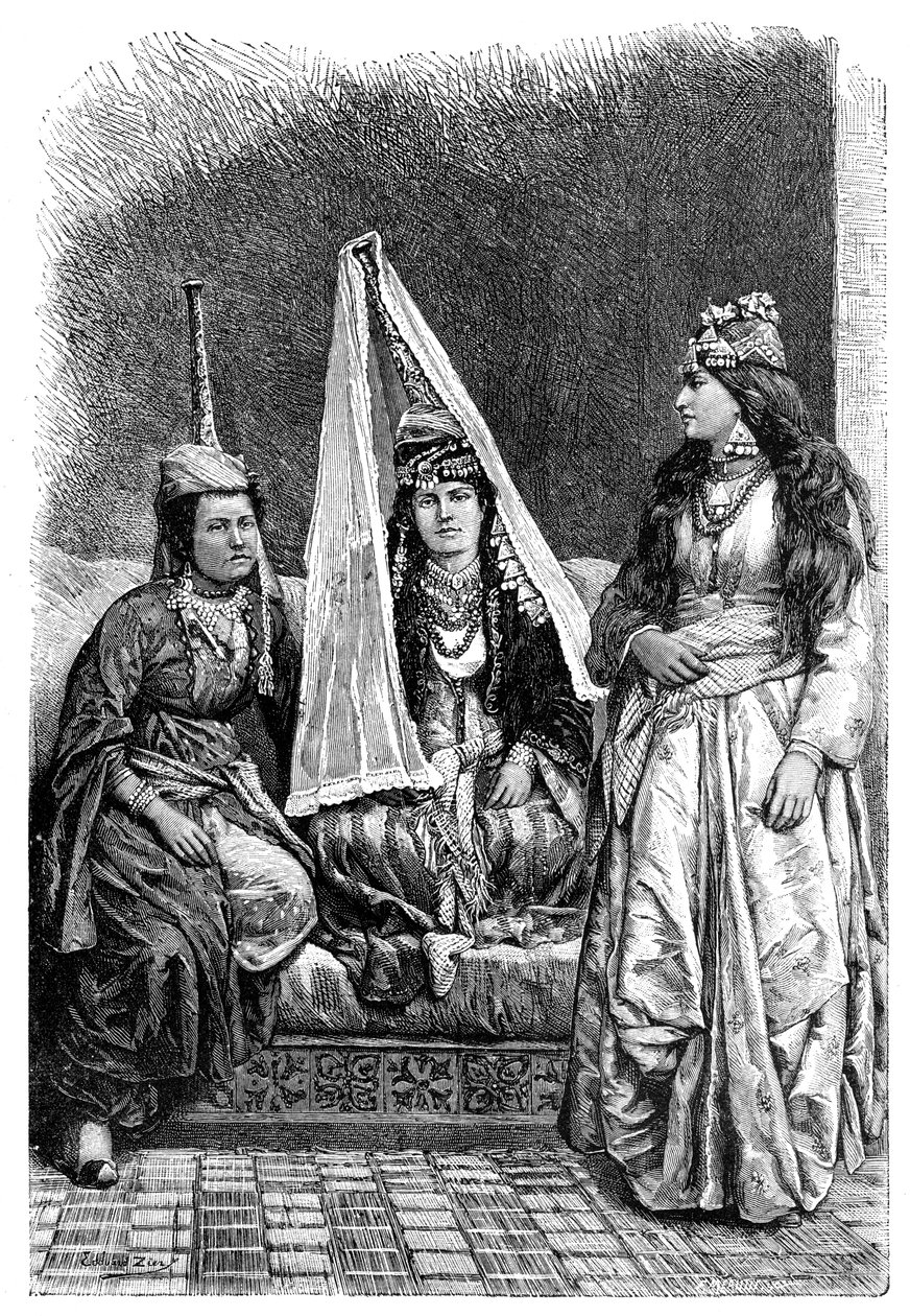الأميرة الدرزية وسيدة لبنان 1895 بواسطة غير معروف