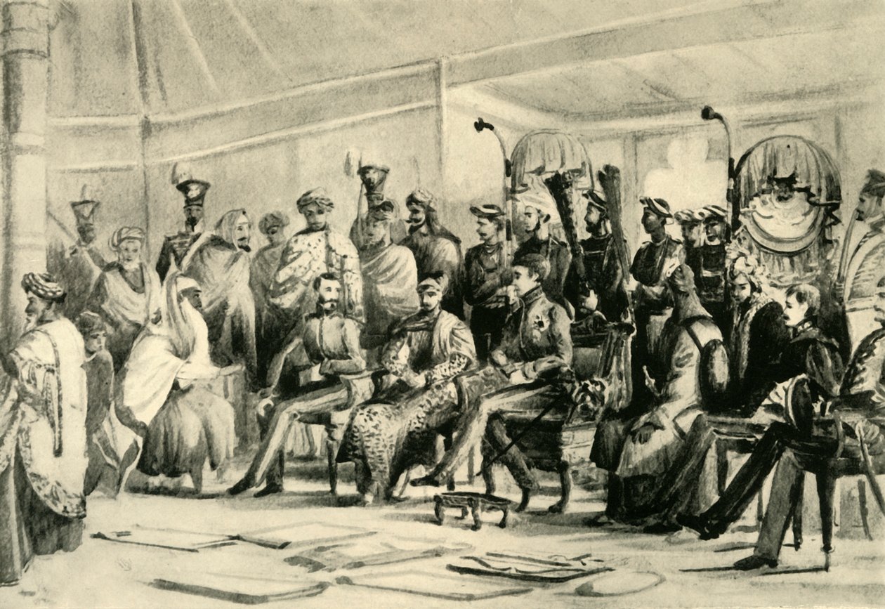 دربار لورد أوكلاند ، c1836-1842 ، 1925. بواسطة غير معروف