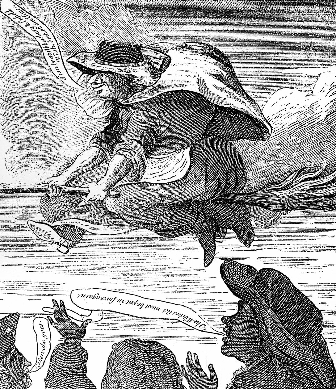 E Canning مبرر أو السيد S-sy Gypsies Flight إلى Enfield Wash ، c1753 بواسطة غير معروف