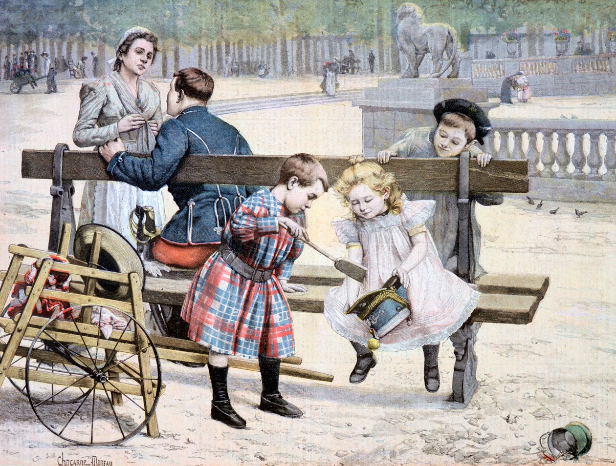 لكل عصر ملذاته ، 1895 بواسطة غير معروف