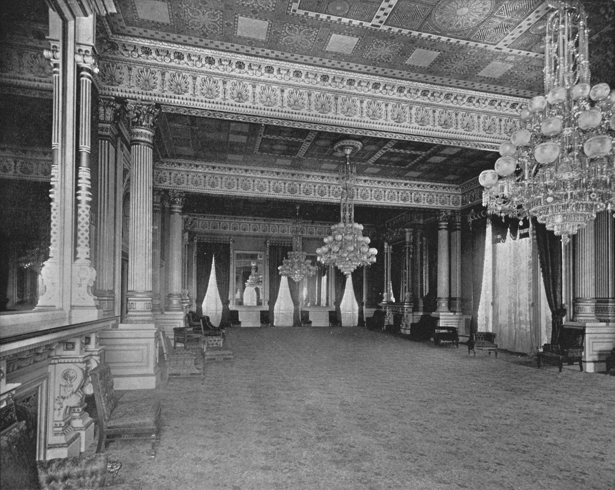 الغرفة الشرقية للبيت الأبيض ، واشنطن العاصمة ، الولايات المتحدة الأمريكية ، c1900. بواسطة غير معروف