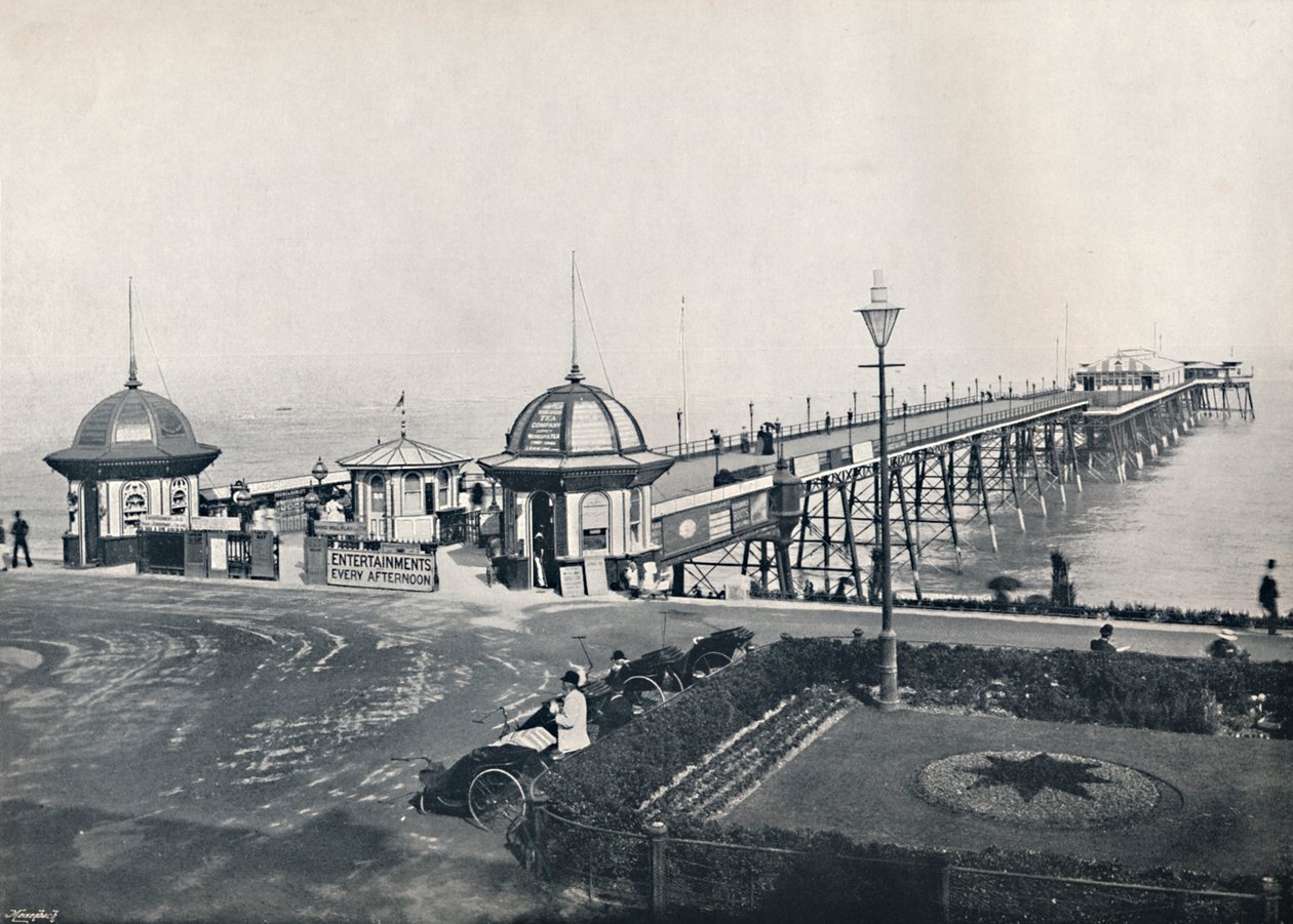 إيستبورن - الرصيف ، 1895 بواسطة غير معروف