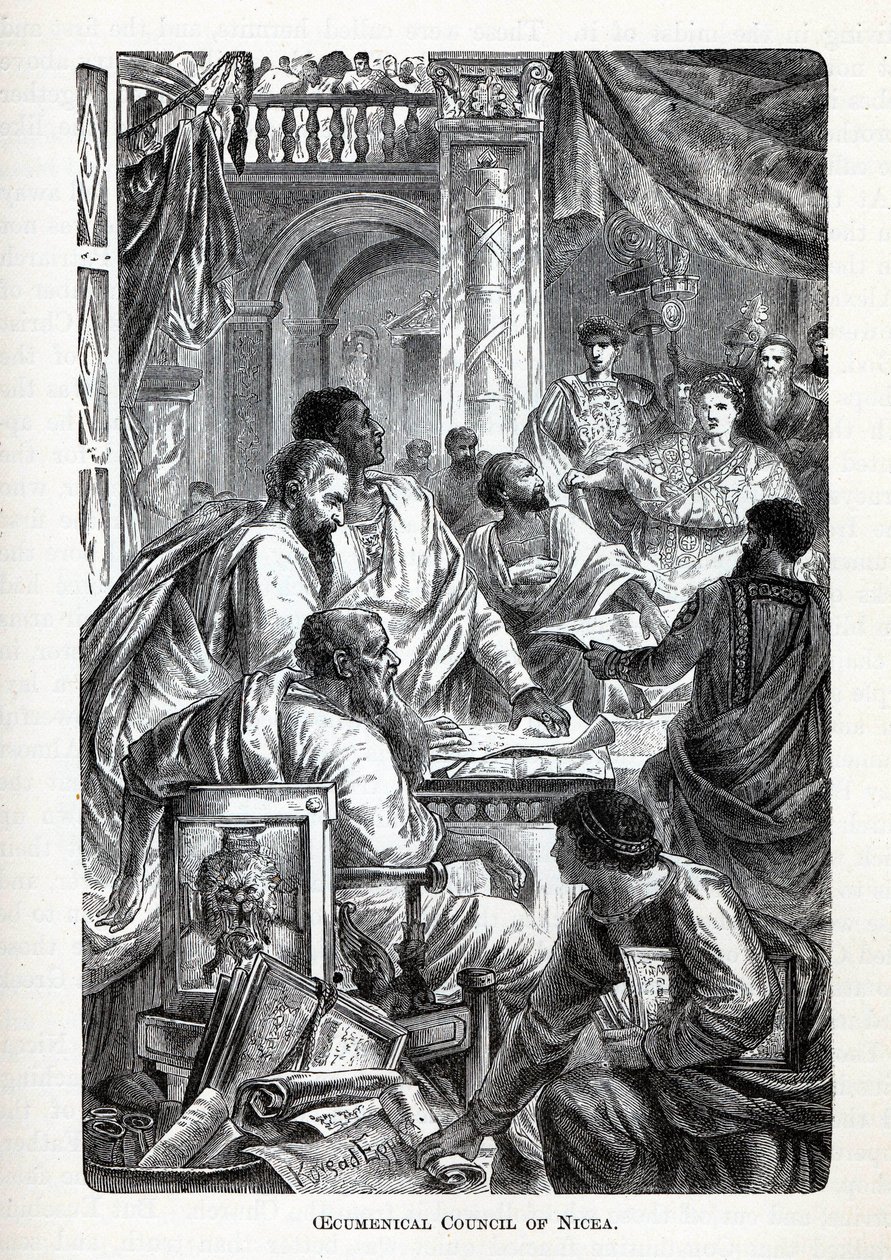 المجمع المسكوني لنيقية ، 1882 بواسطة غير معروف