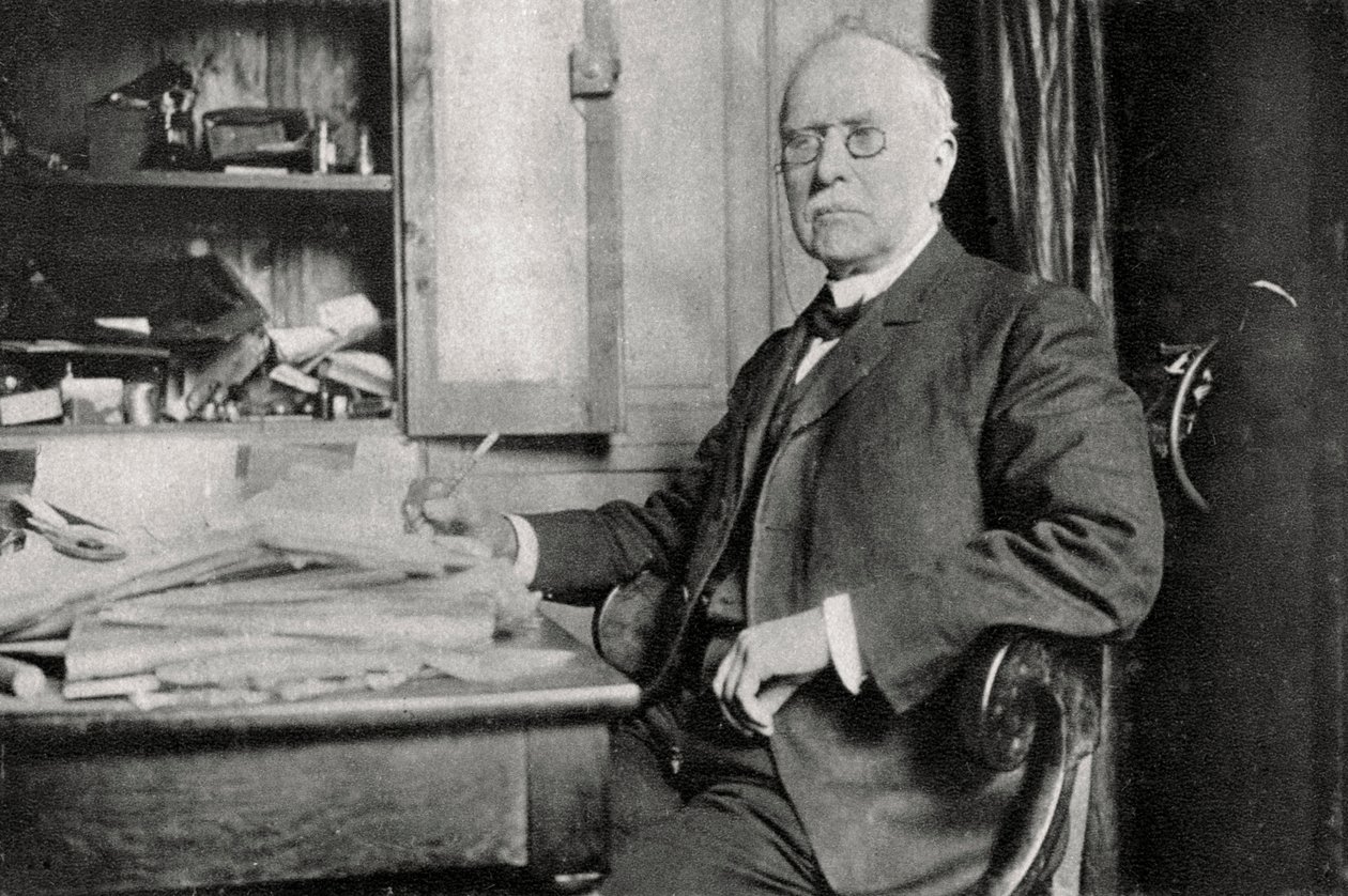 إدوارد برانلي ، الفيزيائي الفرنسي ، 1900 بواسطة غير معروف