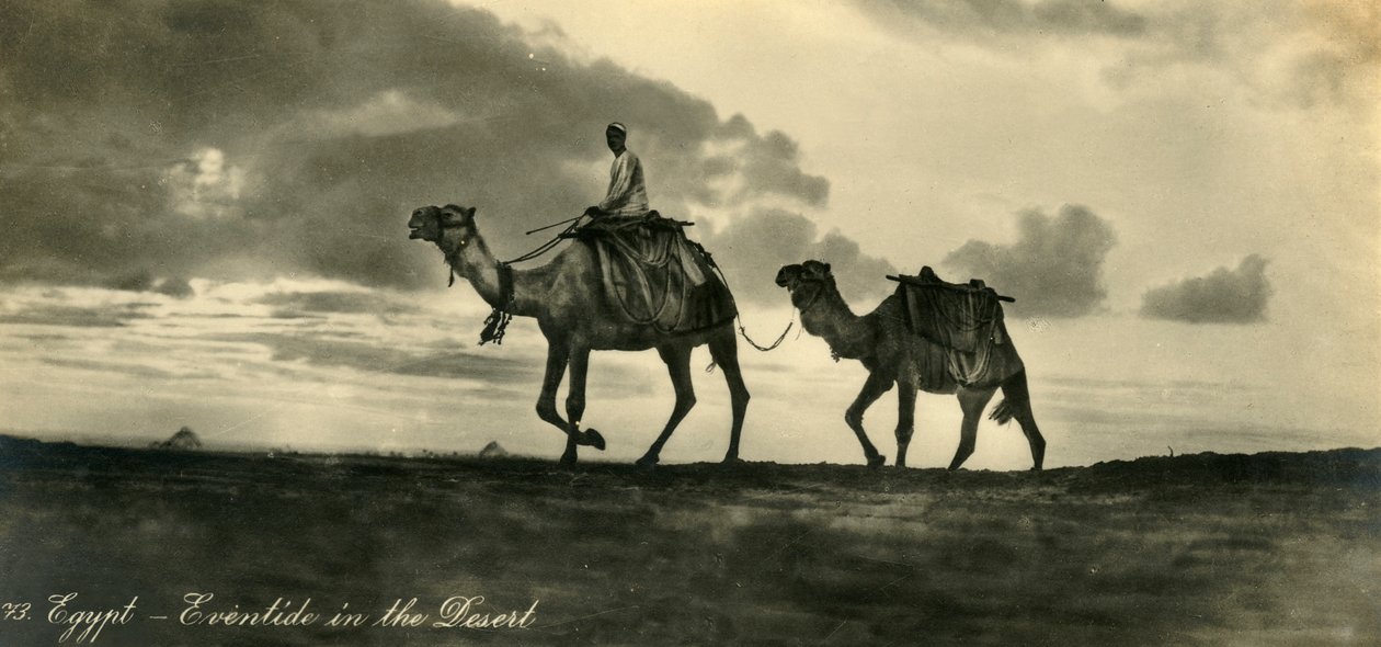 مصر - حدث في الصحراء ، c1918-c1939. بواسطة غير معروف