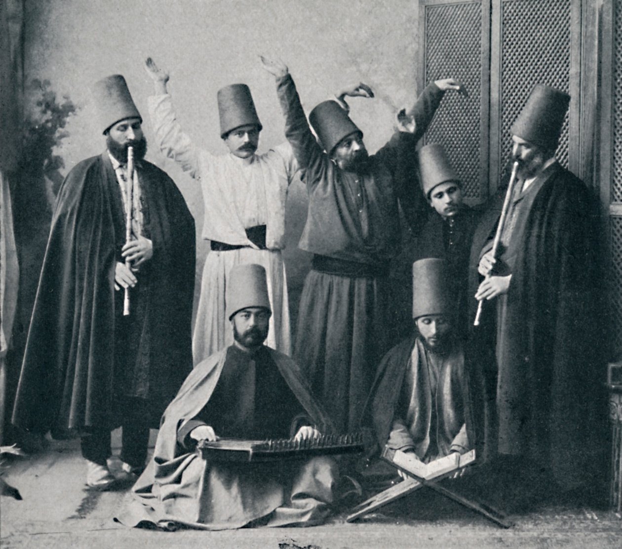 دراويش الرقص المصري ، 1912 بواسطة غير معروف