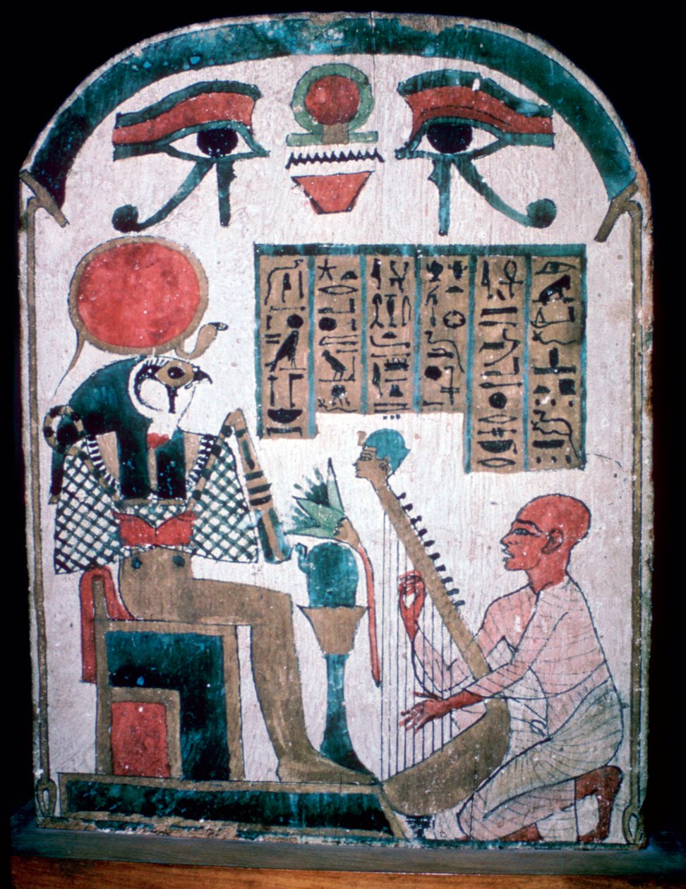 لوح جنائزي مصري لـ Diedkhonsu Soefankh بواسطة غير معروف