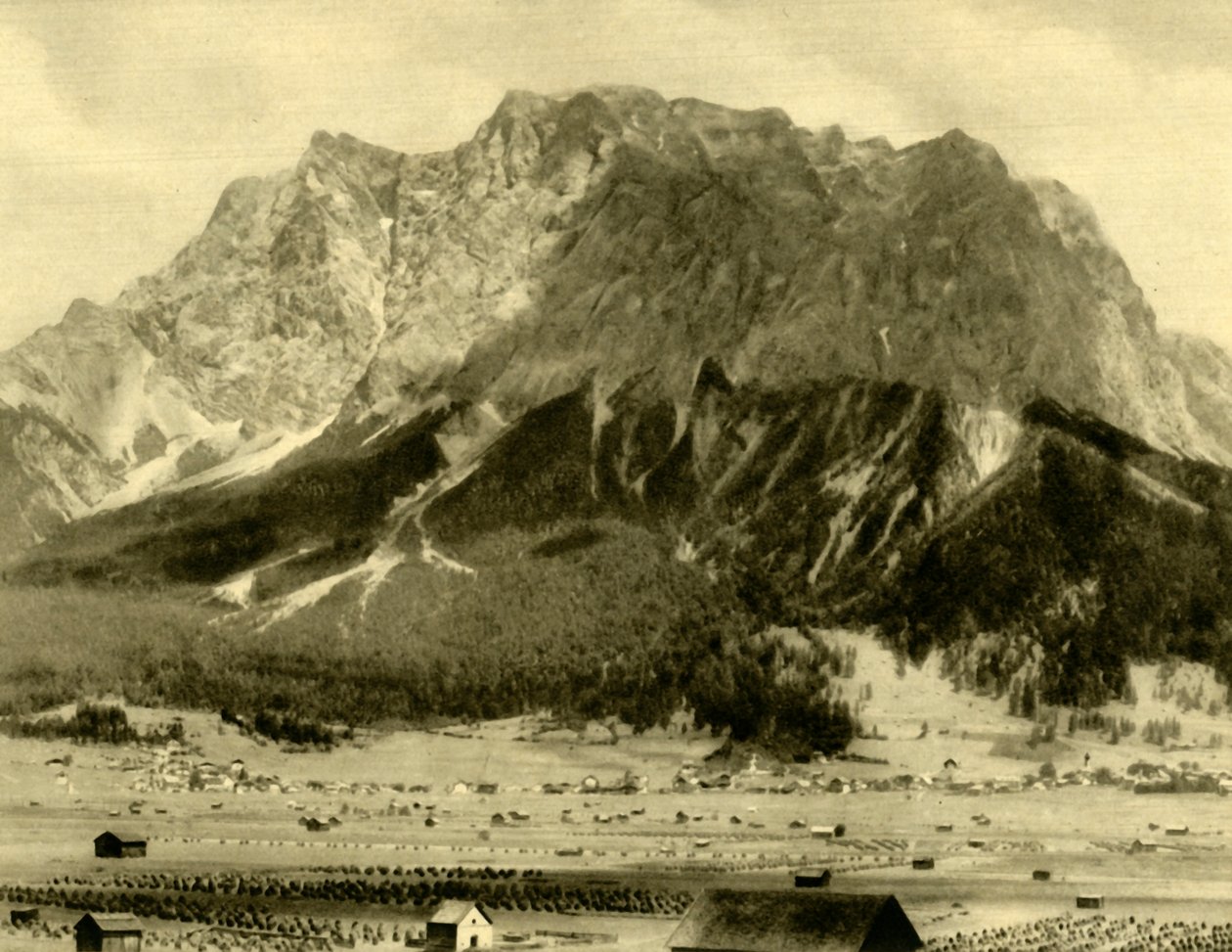 ايروالد وجبال Wetterstein ، تيرول ، النمسا ، c1935. بواسطة غير معروف