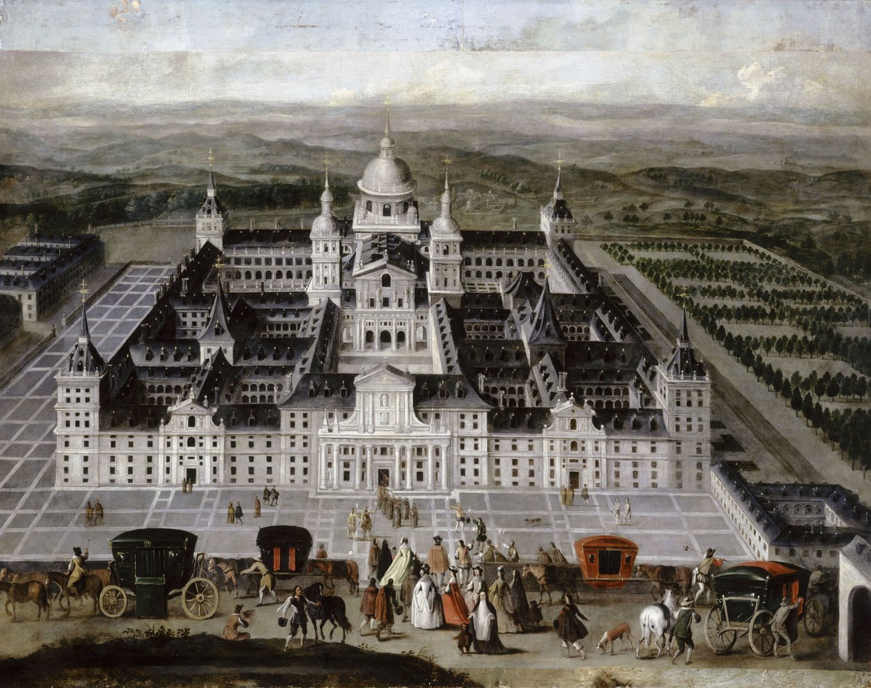 El Escorial بواسطة غير معروف