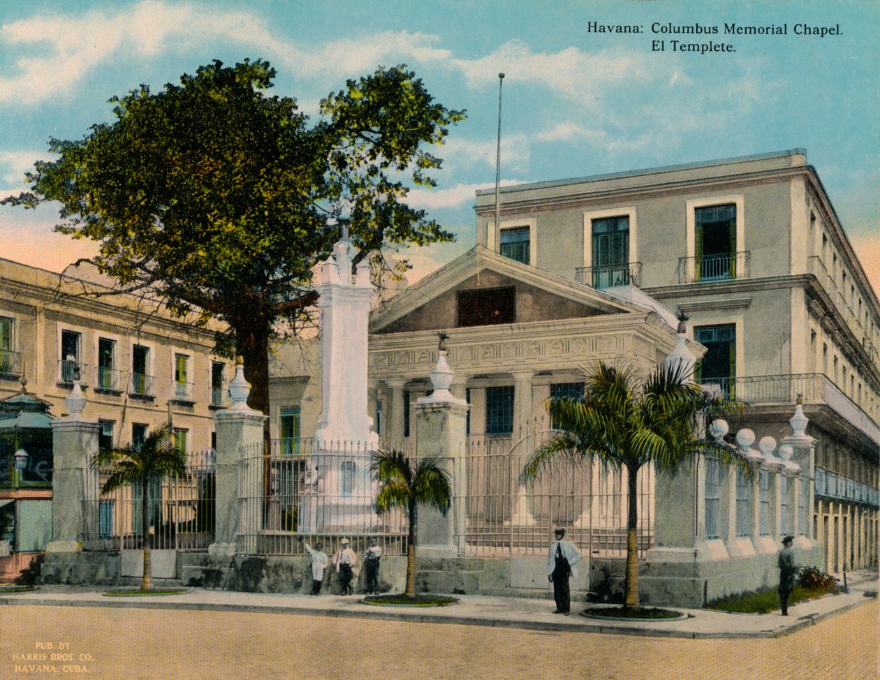 El Templete ، هافانا ، كوبا ، c1920. بواسطة غير معروف
