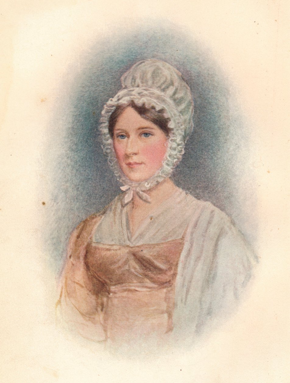 إليزابيث جورني b1790 ، في سن ال 27 حوالي عام 1817 بواسطة غير معروف