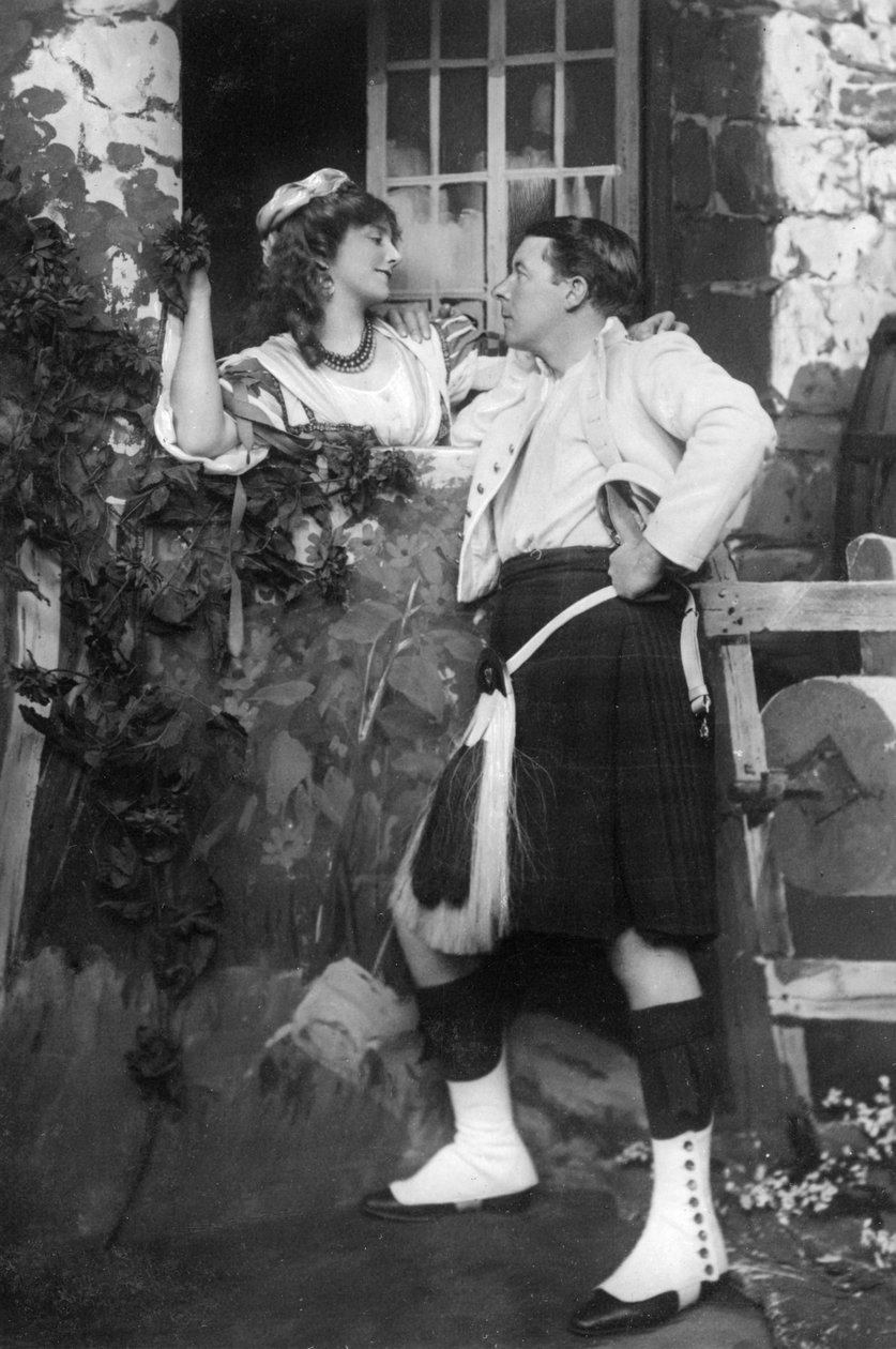 Ellaline Terriss و Seymour Hicks in The Gay Gordons ، c1907 بواسطة غير معروف