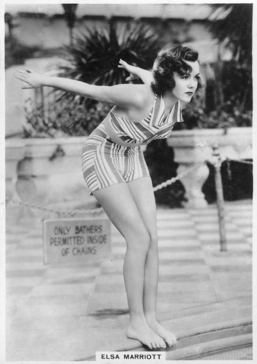 إلسا ماريوت ، ممثلة ، 1938 بواسطة غير معروف