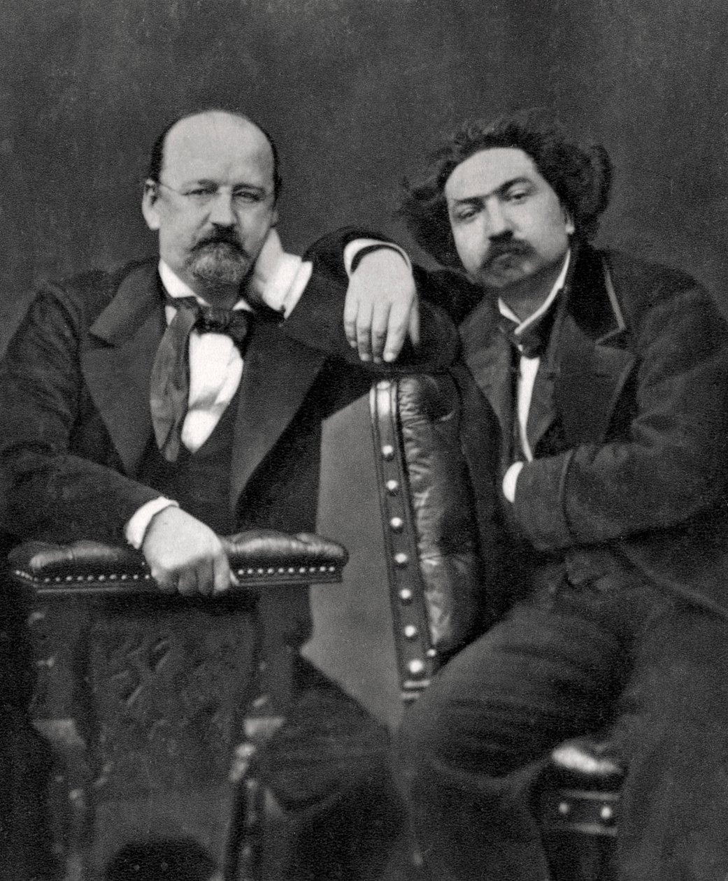 إميل إركمان وألكسندر تشاتريان ، الكتاب الفرنسيون ، 1887 بواسطة غير معروف