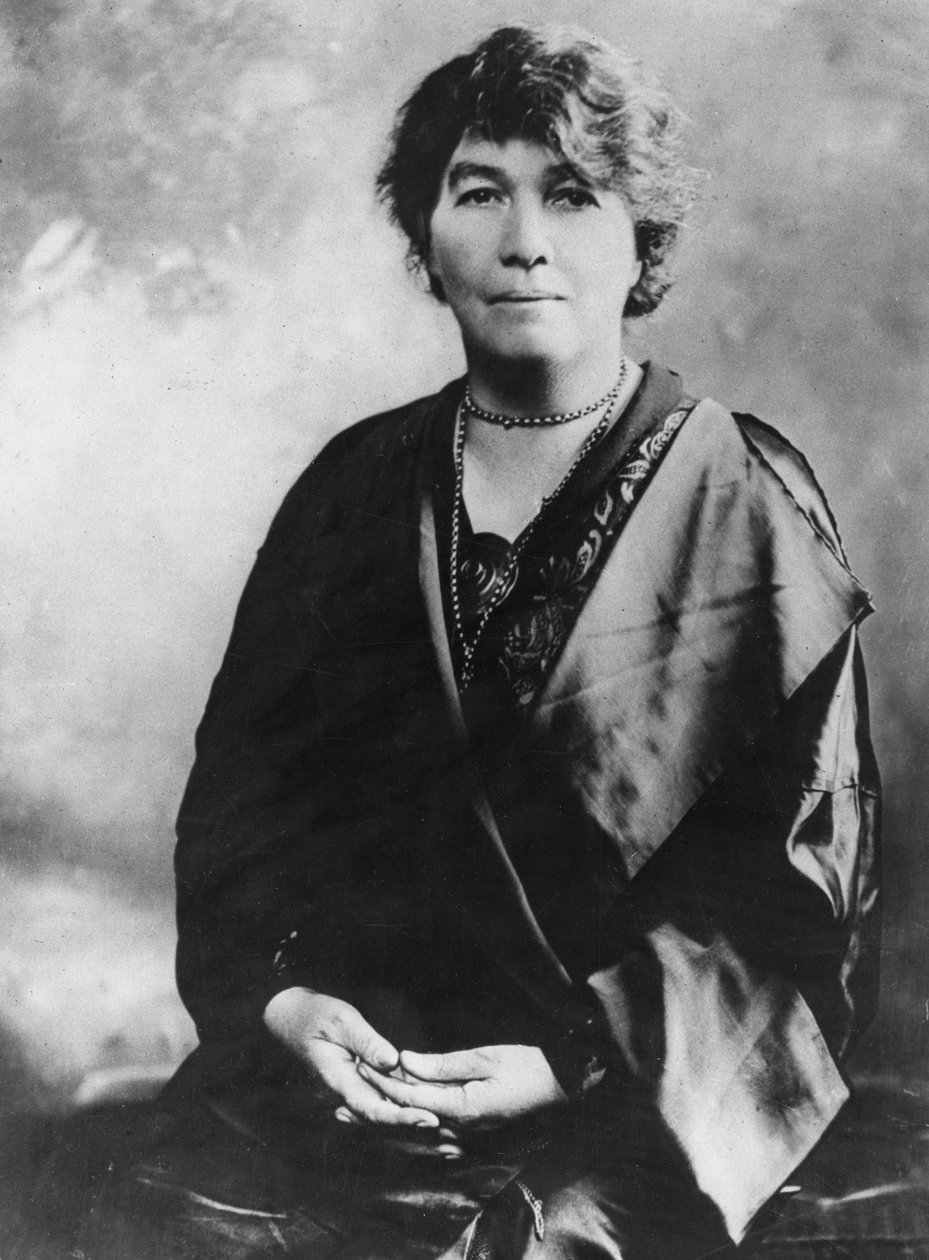 Emmeline Pethick-Lawrence 1867-1954 ، حق الاقتراع البريطاني ، أوائل القرن العشرين بواسطة غير معروف