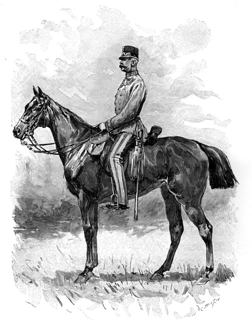 الإمبراطور فرانز جوزيف من النمسا ، 1892 بواسطة غير معروف
