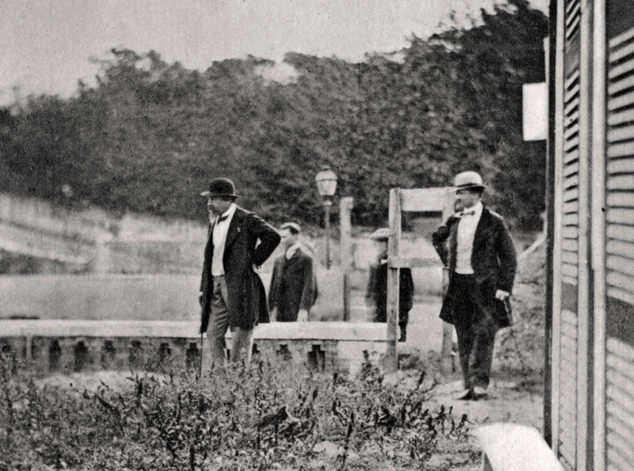 الإمبراطور نابليون الثالث في المنفى ، Chislehurst ، كينت ، 1871-1873 بواسطة غير معروف