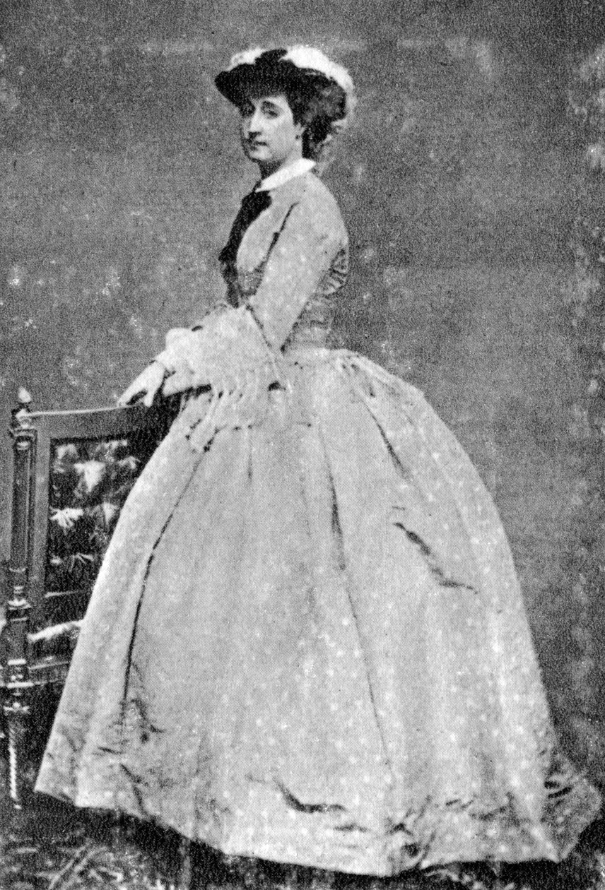 الإمبراطورة أوجيني من فرنسا ، c1858-1870 بواسطة غير معروف