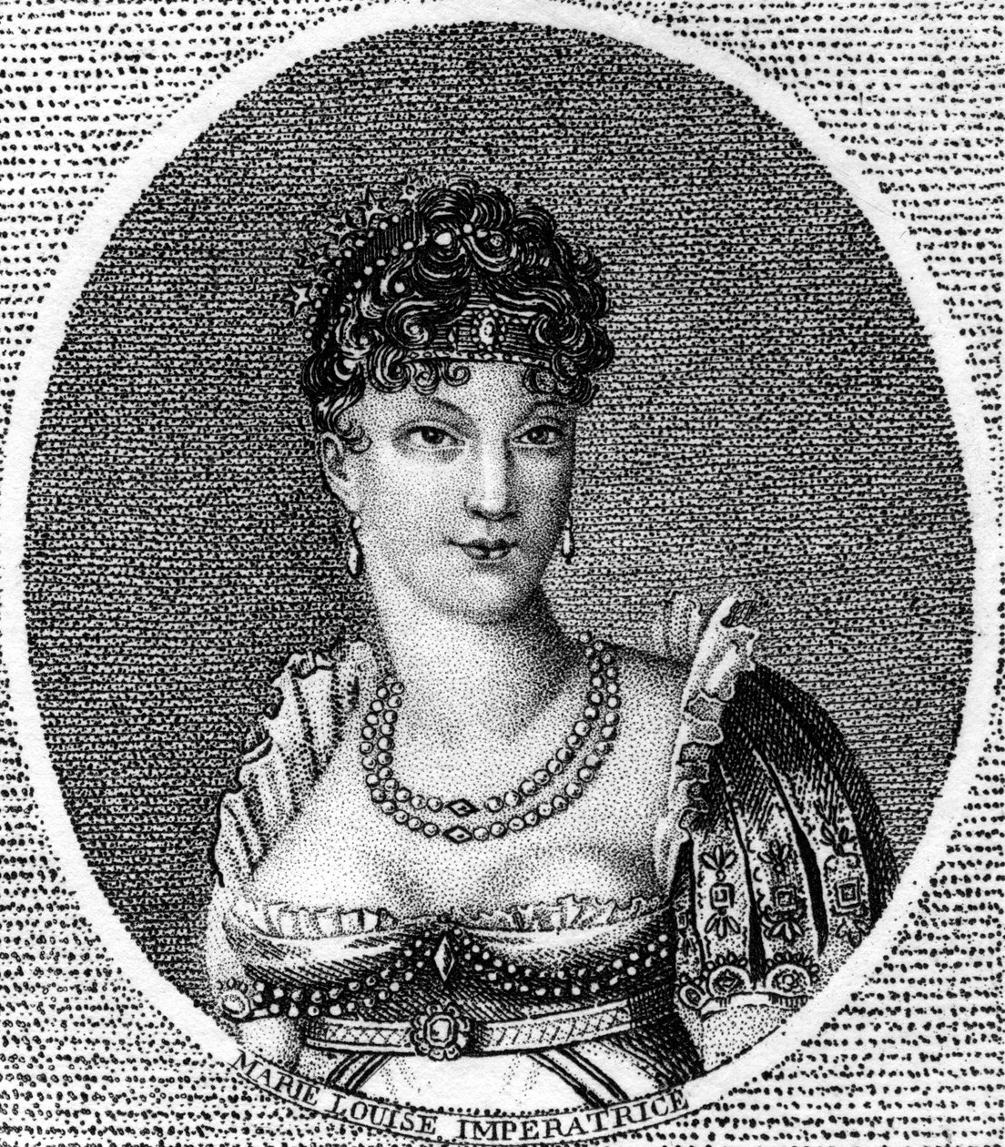 الإمبراطورة ماري لويز ، إمبراطورة فرنسا ، الزوجة الثانية لنابليون بونابرت ، 1791-1847 بواسطة غير معروف