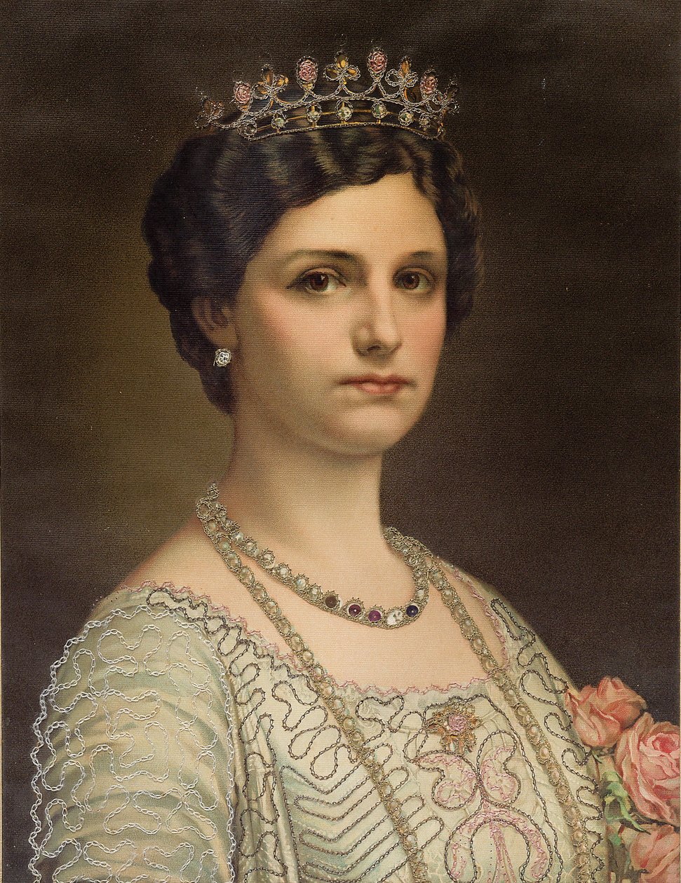 الإمبراطورة زيتا من النمسا 1892-1989 ، ملكة المجر ، ج. 1917. بواسطة غير معروف