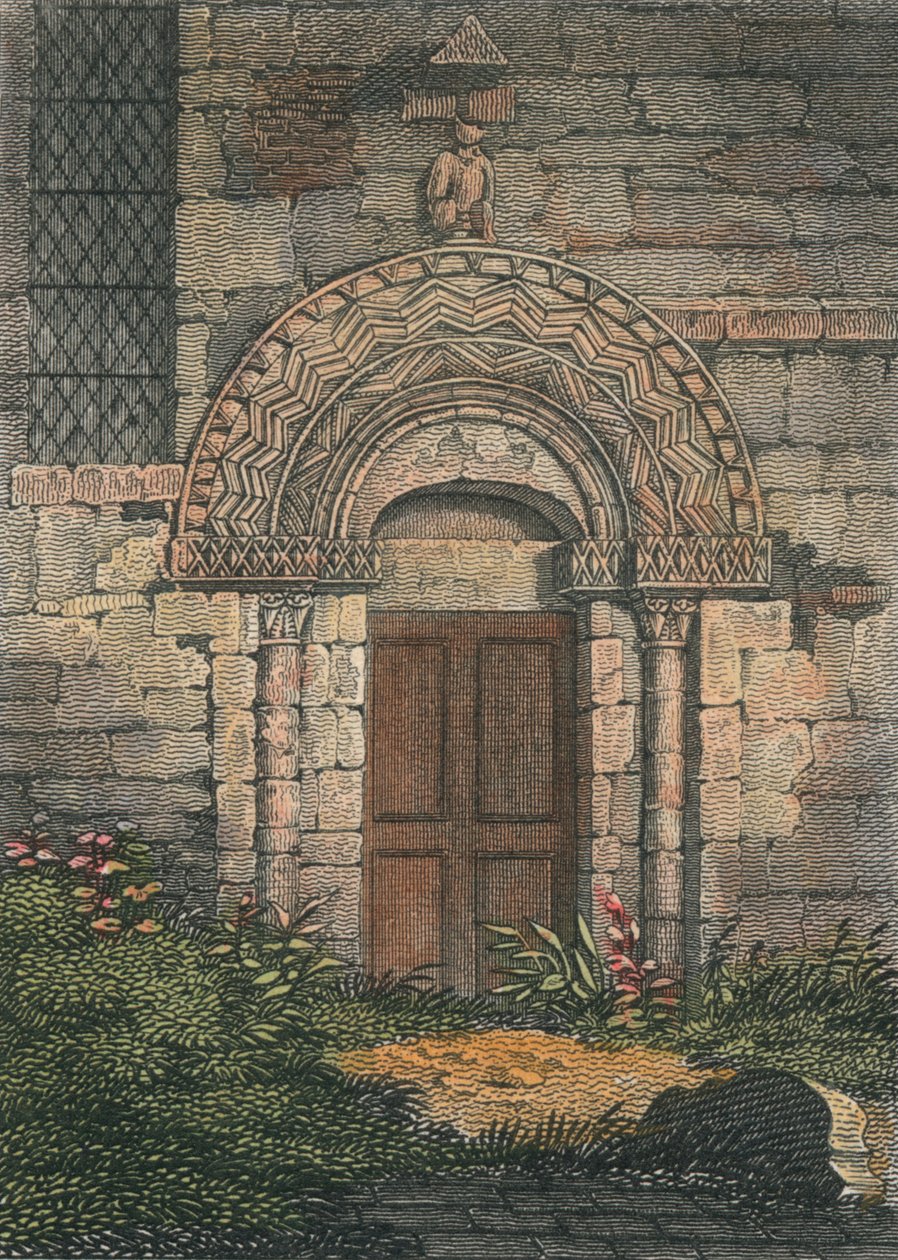 مدخل كنيسة باتريكسبورن ، 1817. بواسطة غير معروف