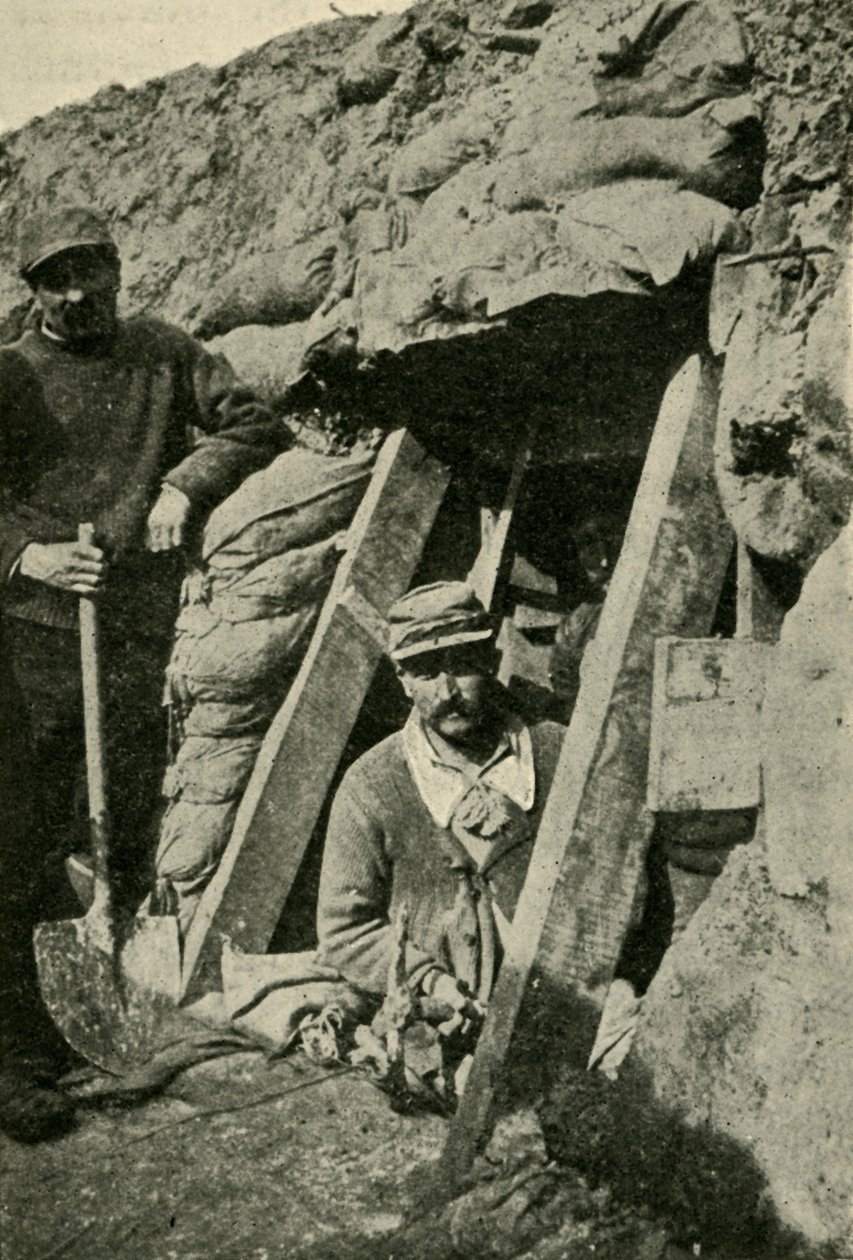 مدخل النسغ على طول الجبهة الفرنسية ، الحرب العالمية الأولى ، 1915 ، c1920. بواسطة غير معروف