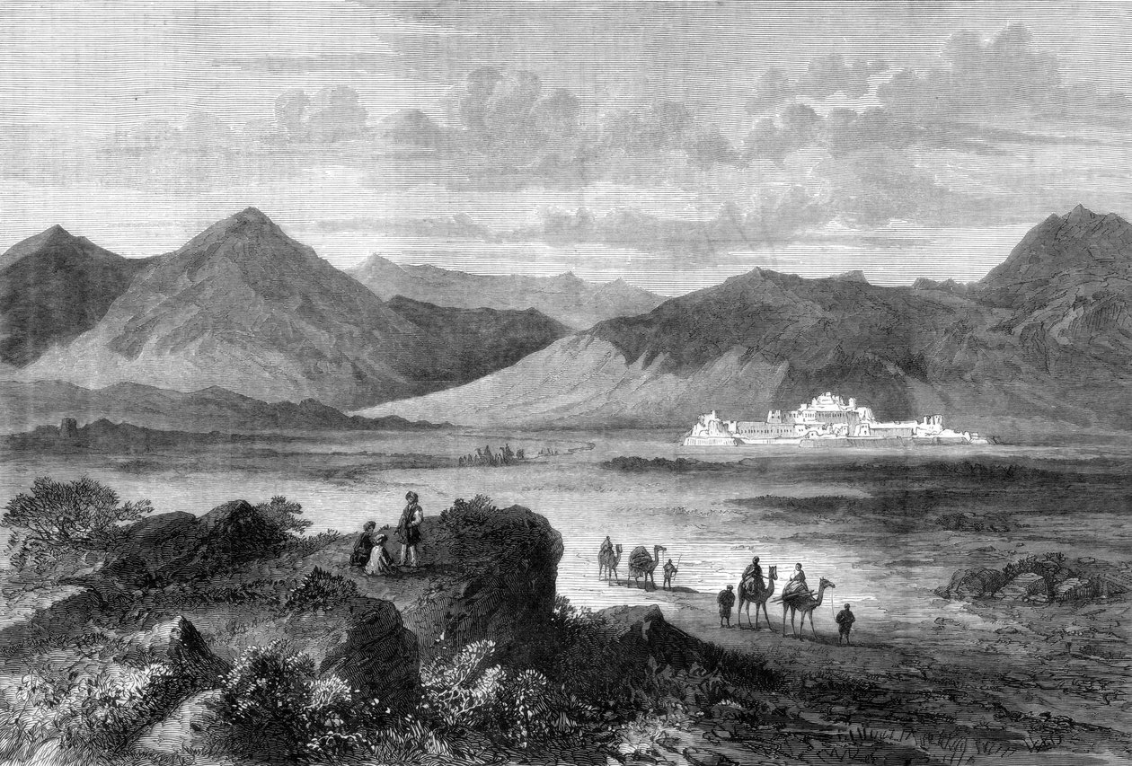 مدخل ممر خيبر وحصن جامرود ، أفغانستان ، 1878 بواسطة غير معروف