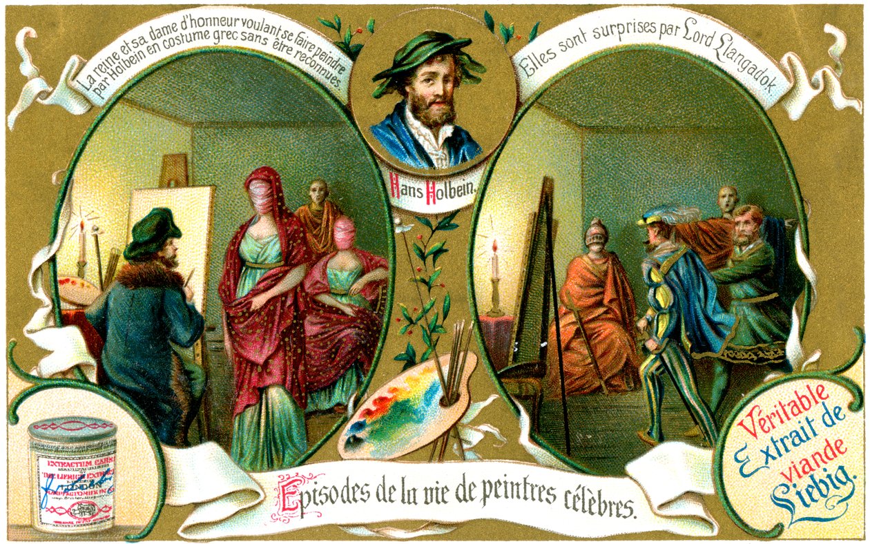 حلقات حياة الرسامين المشهورين: Hans Holbein ، c1900 بواسطة غير معروف
