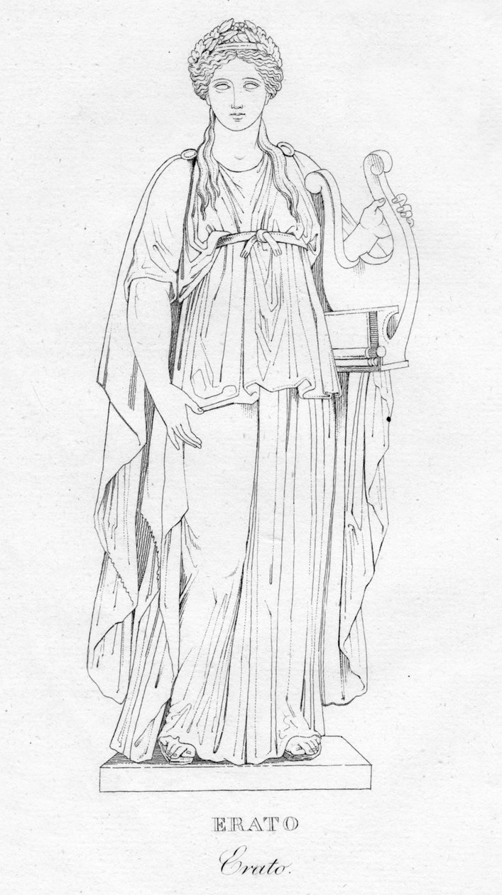 إراتو ، c1850 بواسطة غير معروف
